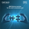 TOPTECH continues to excel as the Only IBM Platinum Partner in Egypt for Sixth Consecutive Year